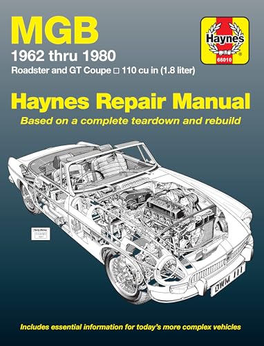 Mgb Automotive Repair Manual: All Models Of The Mgb Roadster And Gt Coupe With 1798 Cc