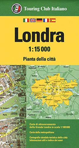 Londra 1:15.000. Pianta Della Città