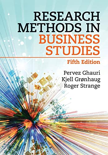 Research Methods In Business Studies