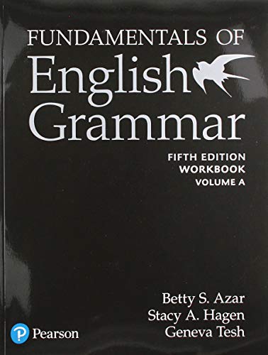 Fundamentals Of English Grammar Workbook A With Answer Key (A)
