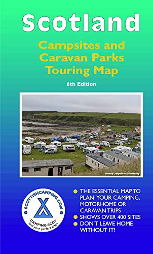 Scotland Campsites And Caravan Parks: Touring Map