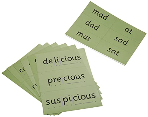 Green Word Cards