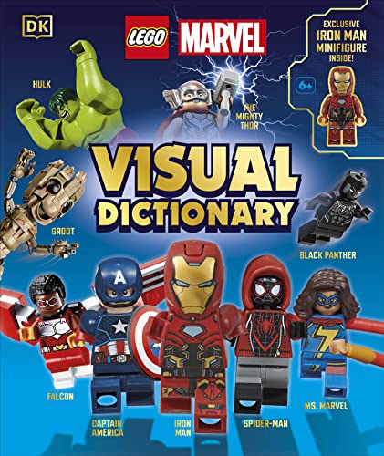 Lego Marvel Visual Dictionary: With Exclusive Lego Iron Man Minifigure