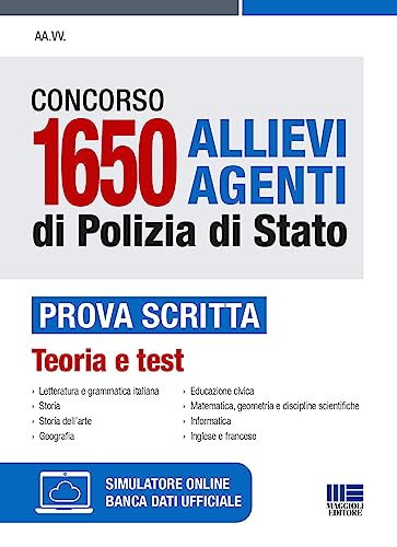 Concorso 1650 Allievi Agenti Polizia Di Stato - Prova Scritta