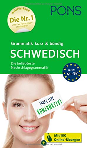 Pons Grammatik Kurz & Bündig Schwedisch: Die Beliebteste Nachschlagegrammatik Mit Online-Übungen