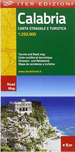 Calabria. Carta Stradale E Turistica 1:250.000