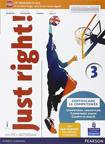 Just Right! Con Easy Learning. Ediz. Activebook. Per La Scuola Media. Con E-Book. Con Dvd-Rom (Vol. 3)