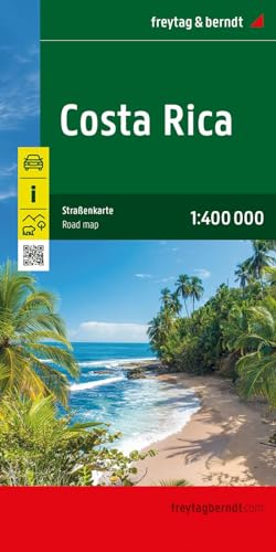 Costa Rica 1:400.000: Wegenkaart Schaal 1:400.000: Ak 181