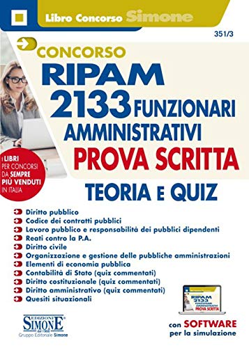 Concorso Ripam 2133 Funzionari Amministrativi