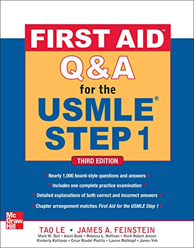 First Aid Q&A For The Usmle Step 1