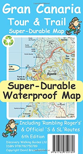 Gran Canaria Tour And Trail Super-Durable Map (6Th Ed)