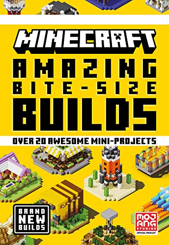 Minecraft Amazing Bite Size Builds: New And Official For 2022 With Over 20 Original Mini-Projects To Build In The Game: Perfect For Beginners, Kids, T