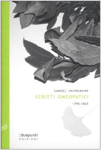 Scritti Omeopatici 1795-1833