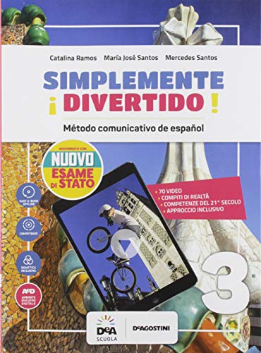 ¡Simplemente Divertido! Libro Del Alumno Y Cuaderno. Con Nuovo Esame Di Stato. Con En Mapas. Per La Scuola Media. Con Contenuto Digitale Per Accesso .