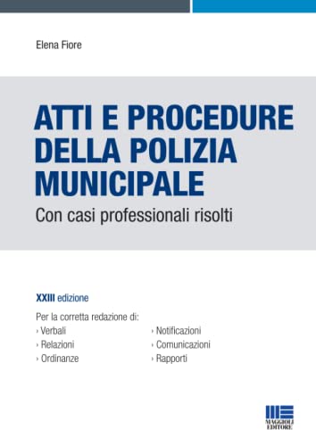 Atti E Procedure Della Polizia Municipale