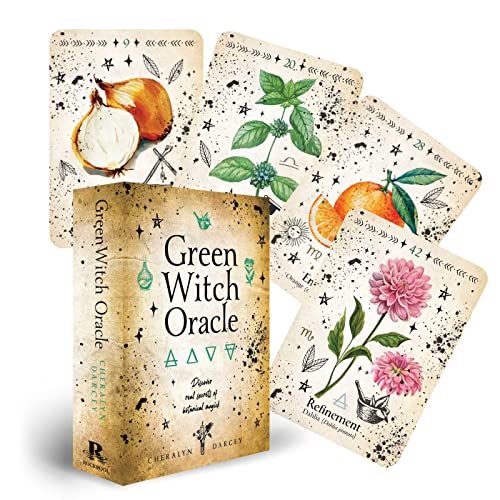 Green Witch Oracle Cards: Discover Real Secrets Of Natural Magick