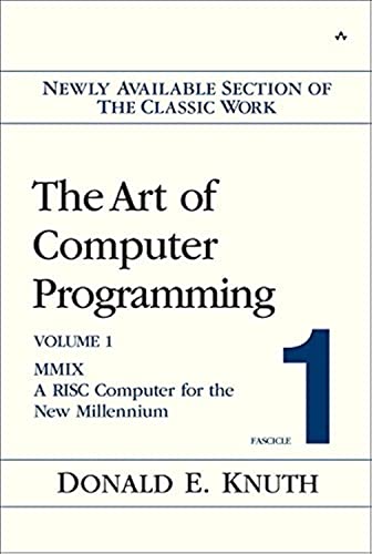 The Art Of Computer Programming, Fascicle 1: Mmix: A Risc Computer For The New Millennium [Lingua Inglese]
