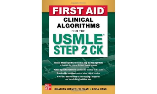 First Aid Clinical Algorithms For The Usmle Step 2 Ck