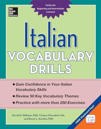 Italian Vocabulary Drills [Lingua Inglese]
