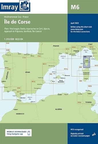 Imray Chart M6: Ile De Corse