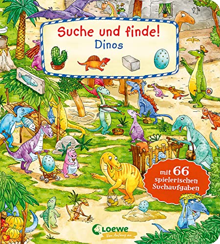 Suche Und Finde! - Dinos: Mit 66 Spielerischen Suchaufgaben