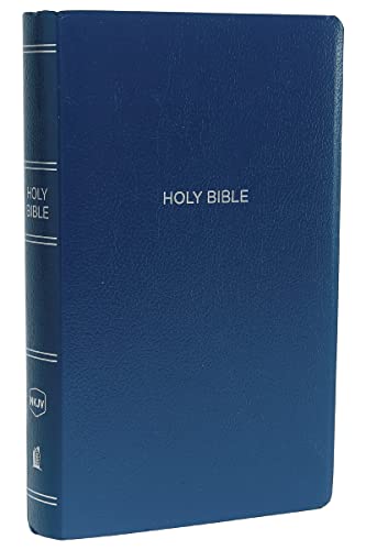 The Holy Bible: New King James Version, Navy Leatherflex Gift & Award Bible: Red Letter Edition