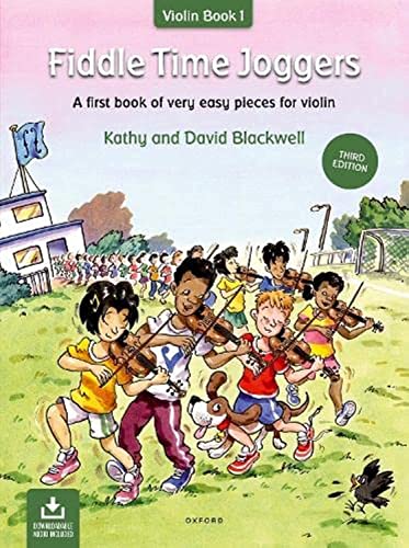 Fiddle Time Joggers (Third Edition): A First Book Of Very Easy Pieces For Violin