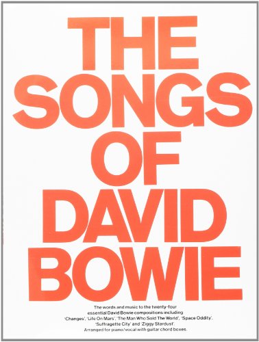 The Songs Of David Bowie [Lingua Inglese]: (Piano Vocal Guitar)