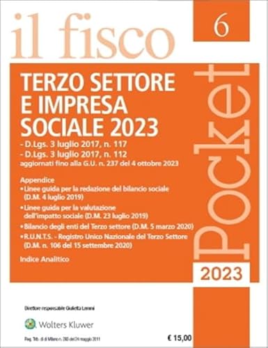 Terzo Settore E Impresa Sociale 2023