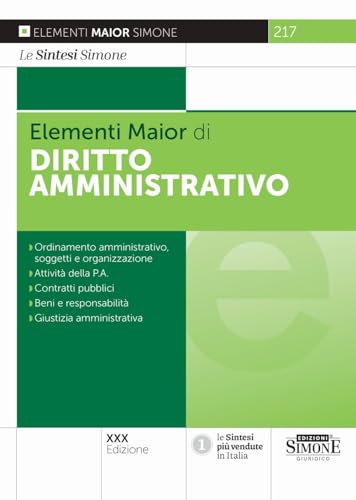 Elementi Maior Di Diritto Amministrativo