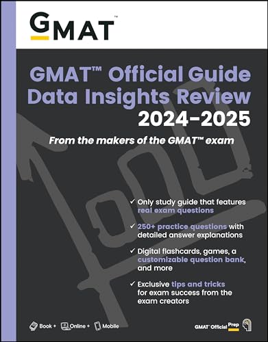 Gmat Official Guide 2024-2025: Data Insights Review
