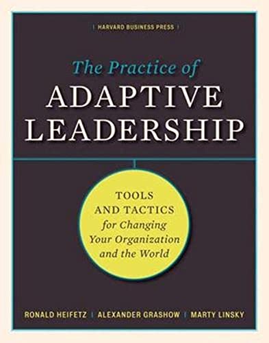 Practice Of Adaptive Leadership