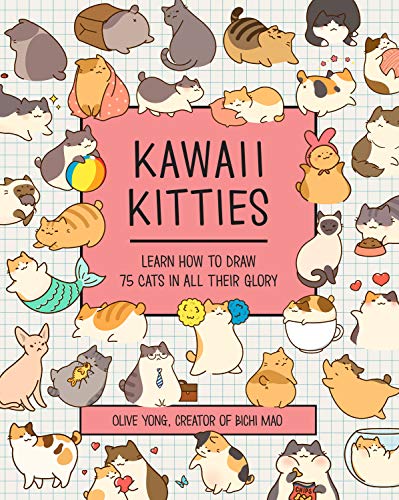 Kawaii Kitties: Learn How To Draw 75 Cats In All Their Glory (6)