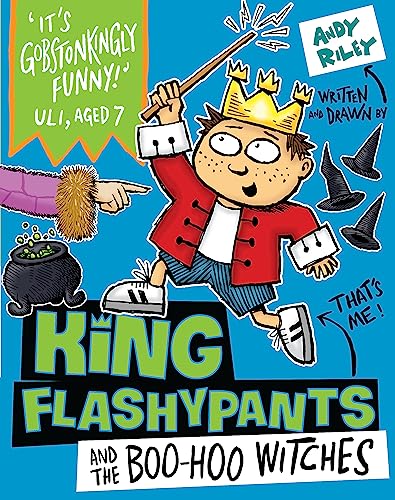 King Flashypants And The Boo-Hoo Witches: Book 4