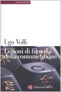 Lezioni Di Filosofia Della Comunicazione