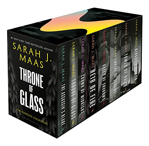 Throne Of Glass Box Set (Paperback): Sarah J. Maas: 1-8