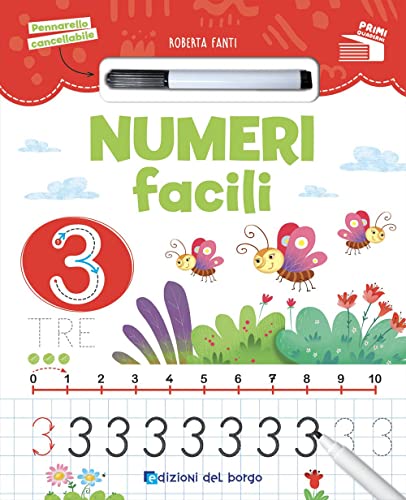 Numeri Facili. Ediz. A Colori. Con Pennarello Cancellabile