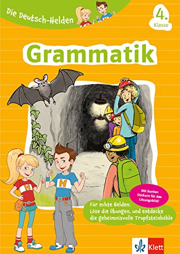 Die Deutsch-Helden Grammatik 4. Klasse. Deutsch In Der Grundschule: Deutsch-Übungsheft Für Die Grundschule Mit Stickern