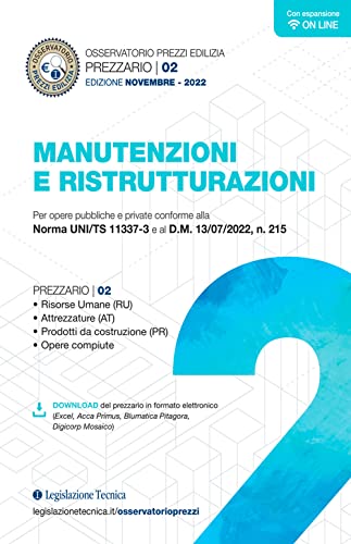 Osservatorio Prezzi Edilizia. Prezzario Manutenzioni E Ristrutturazioni. Con Aggiornamento Online (Vol. 2)