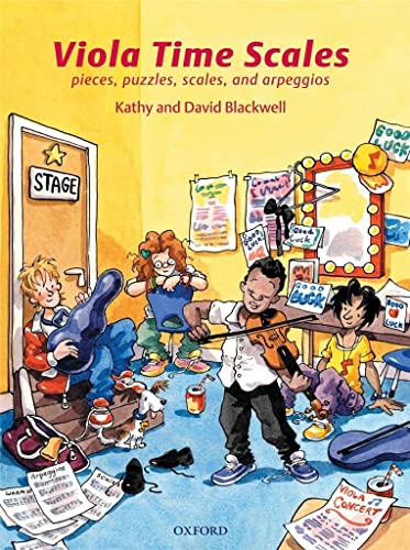 Viola Time Scales: Pieces, Puzzles, Scales, And Arpeggios