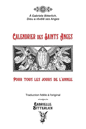 Calendrier Des Saints Anges