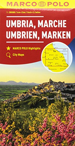 Umbria E Marche 1:200.000