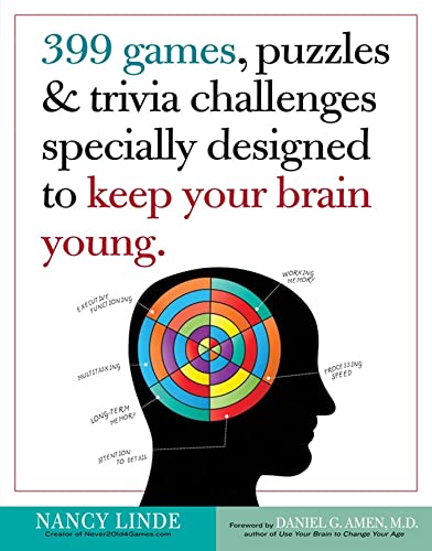 399 Games, Puzzles & Trivia Challenges Specially Designed To Keep Your Brain Young