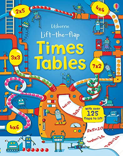 Lift The Flap Times Tables Book (Usborne Lift-The-Flap-Books): 1 (Lift-The-Flap Maths)