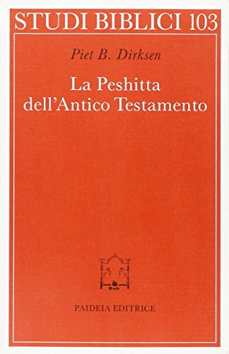 La Peshitta Dell'Antico Testamento