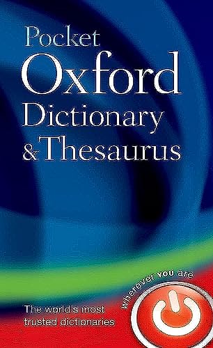 Pocket Oxford Dictionary And Thesaurus