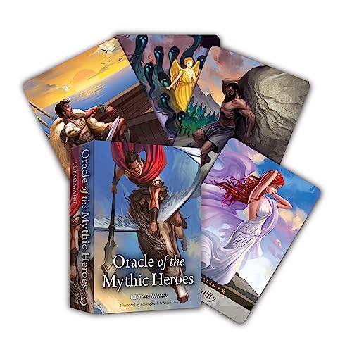 Oracle Of The Mythic Heroes: A 40-Card Deck And Guidebook