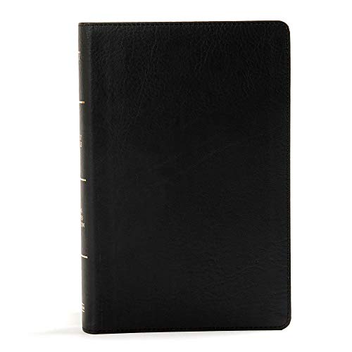 Holy Bible The Old And New Testaments: King James Version, Large Print, Personal Size, Reference, Black Leathertouch