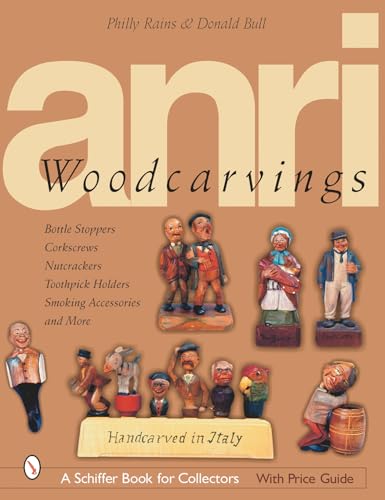 Anri Woodcarving: Bottle Stoppers, Corkscrews, Nutcrackers, Toothpick Holders, Smoking Accessories, And More