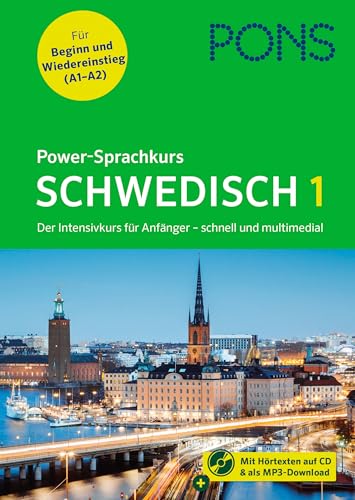 Pons Power-Sprachkurs Schwedisch: Der Intensivkurs Für Anfänger Schnell Und Multimedial - Mit Cd Und Online-Tests